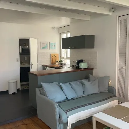 דירה Charming Apt With Terrace Near The Beach ביאריץ